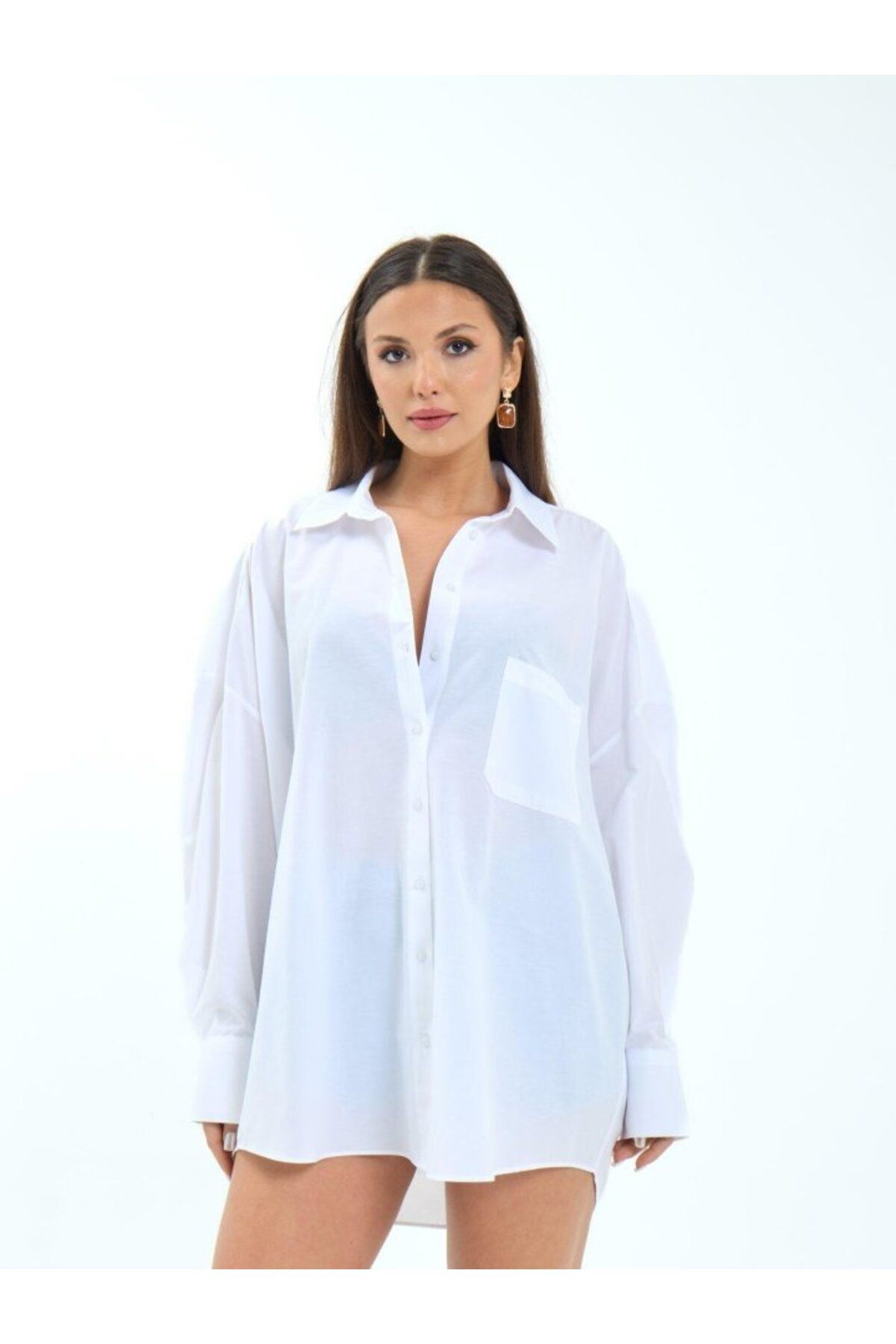 ARUZ MODA 7388 GÖMLEK-BEYAZ