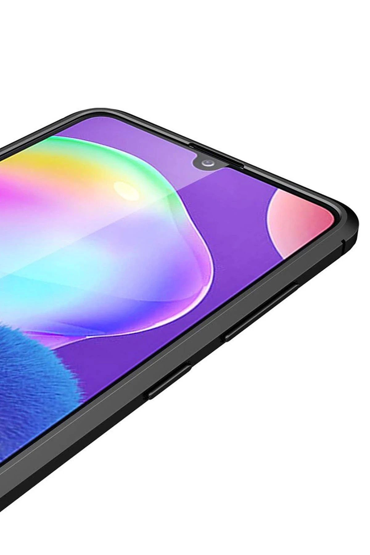 NewFace Samsung Galaxy A31 Kılıf Auto Focus Kapak - Kırmızı BSTMY