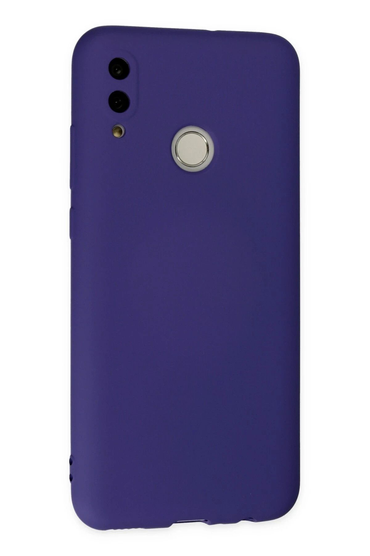 NewFace Huawei P Smart 2019 uyumlu Kılıf Nano içi Kadife Silikon - Mor SVLRS