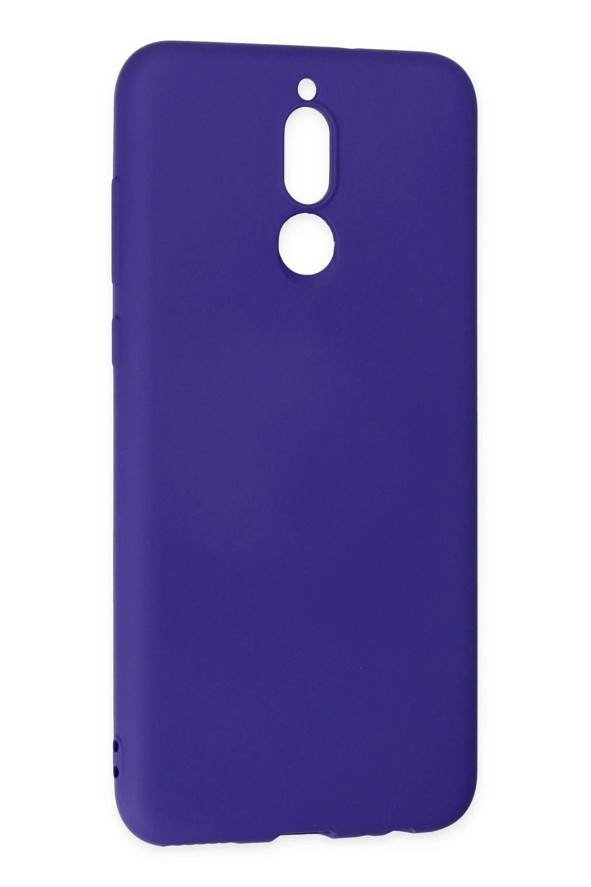 NewFace Mate 10 Lite  Uyumlu   Kılıf Nano içi Kadife Silikon - Mor SVLRS