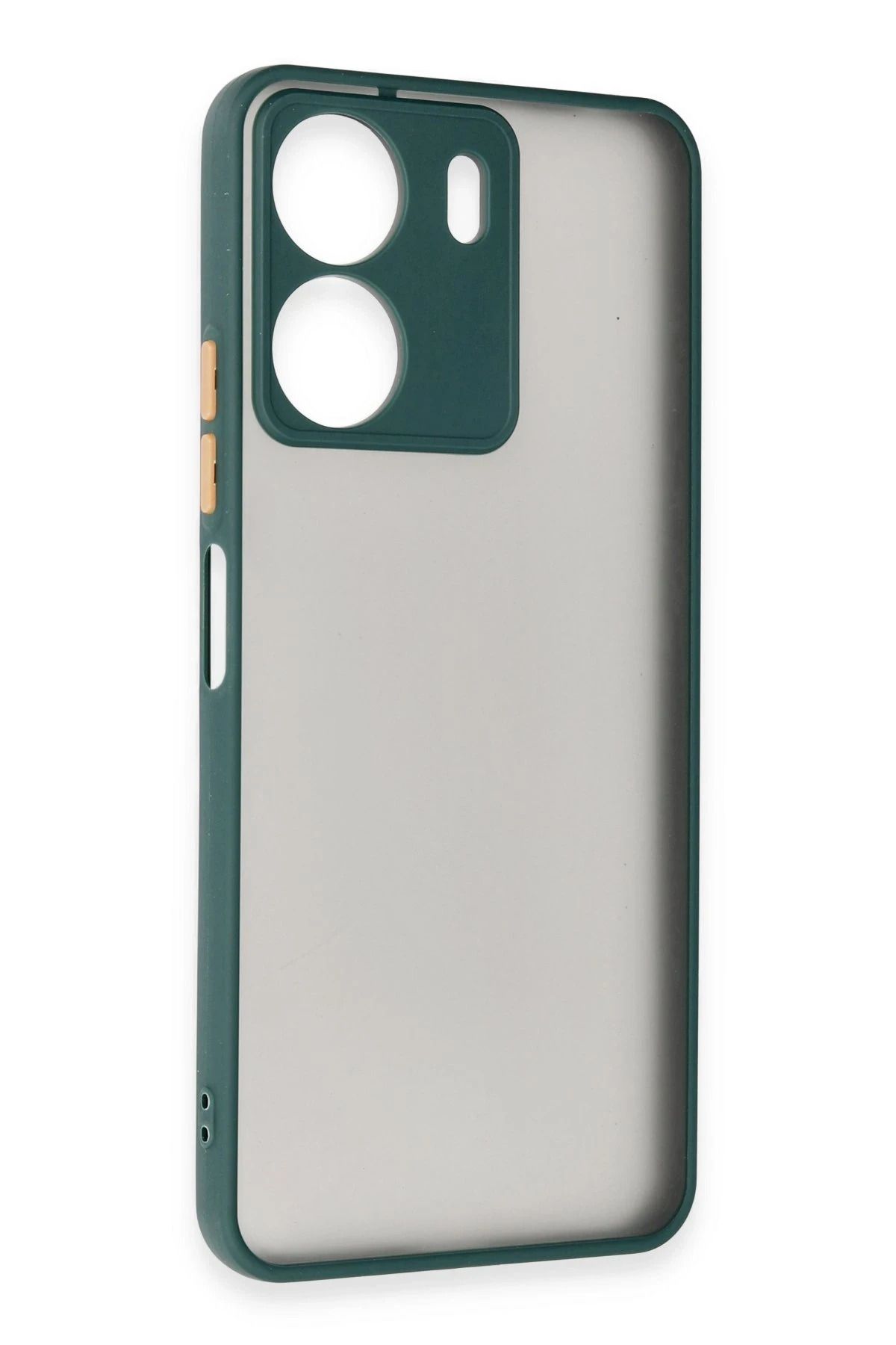 NewFace Xiaomi Redmi 13C Kılıf Montreal Silikon Kapak - Yeşil DPMAH