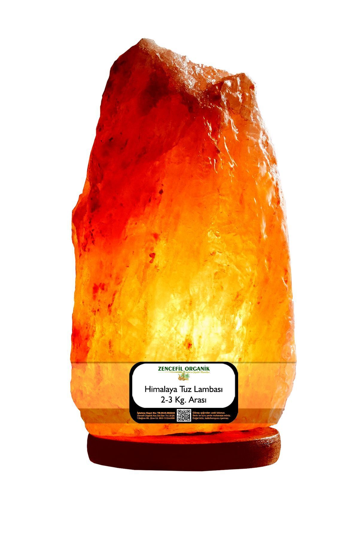 Zencefil Organik Himalaya Tuz Lambası 2-3 Kg. Küçük Boy Enerji Temizliği Tuz Lamba Doğal Gece Lambası Açma K. Düğmel