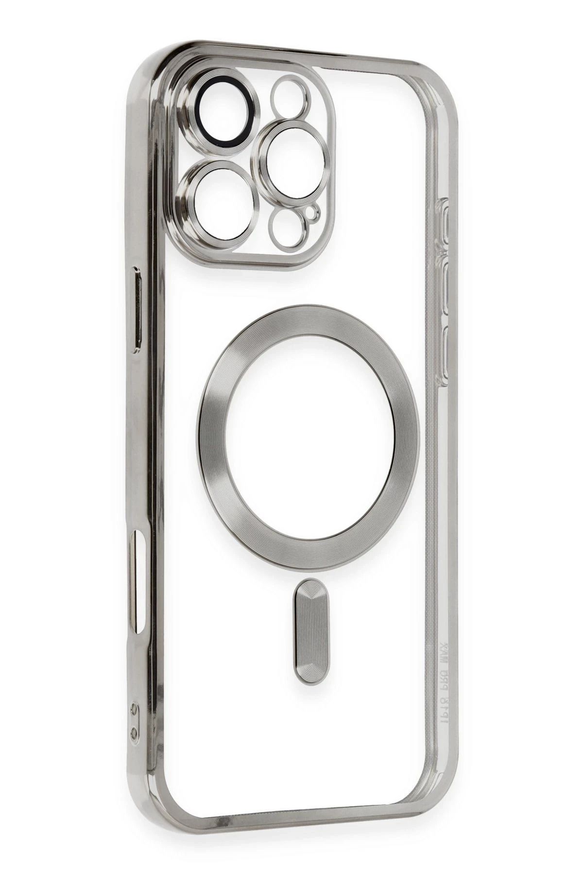 NewFace iPhone 16 Pro Kılıf Kross Magneticsafe Kapak - Titan Gri BSTMY