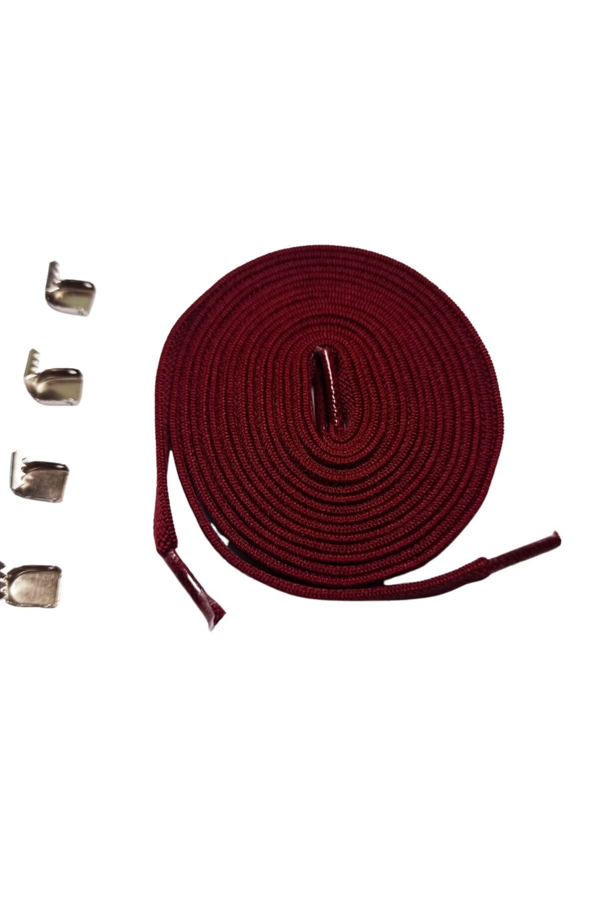 Mawrond Sıkıştırmalı Metal Klipsli ,Pratik, Elastik, Bağlanmayan, 100 cm,Ayakkabı Bağcığı, 1 Çift