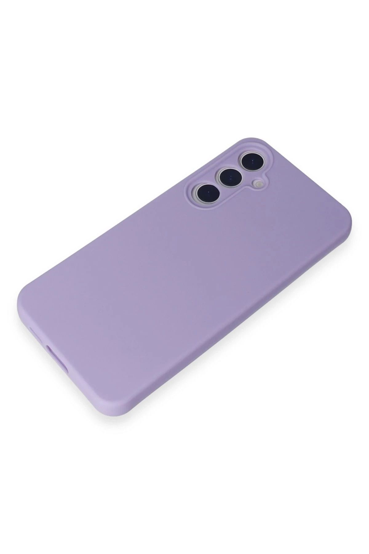 NewFace Galaxy A55 5G Kılıf Nano içi Kadife Silikon - Lila BSTMY