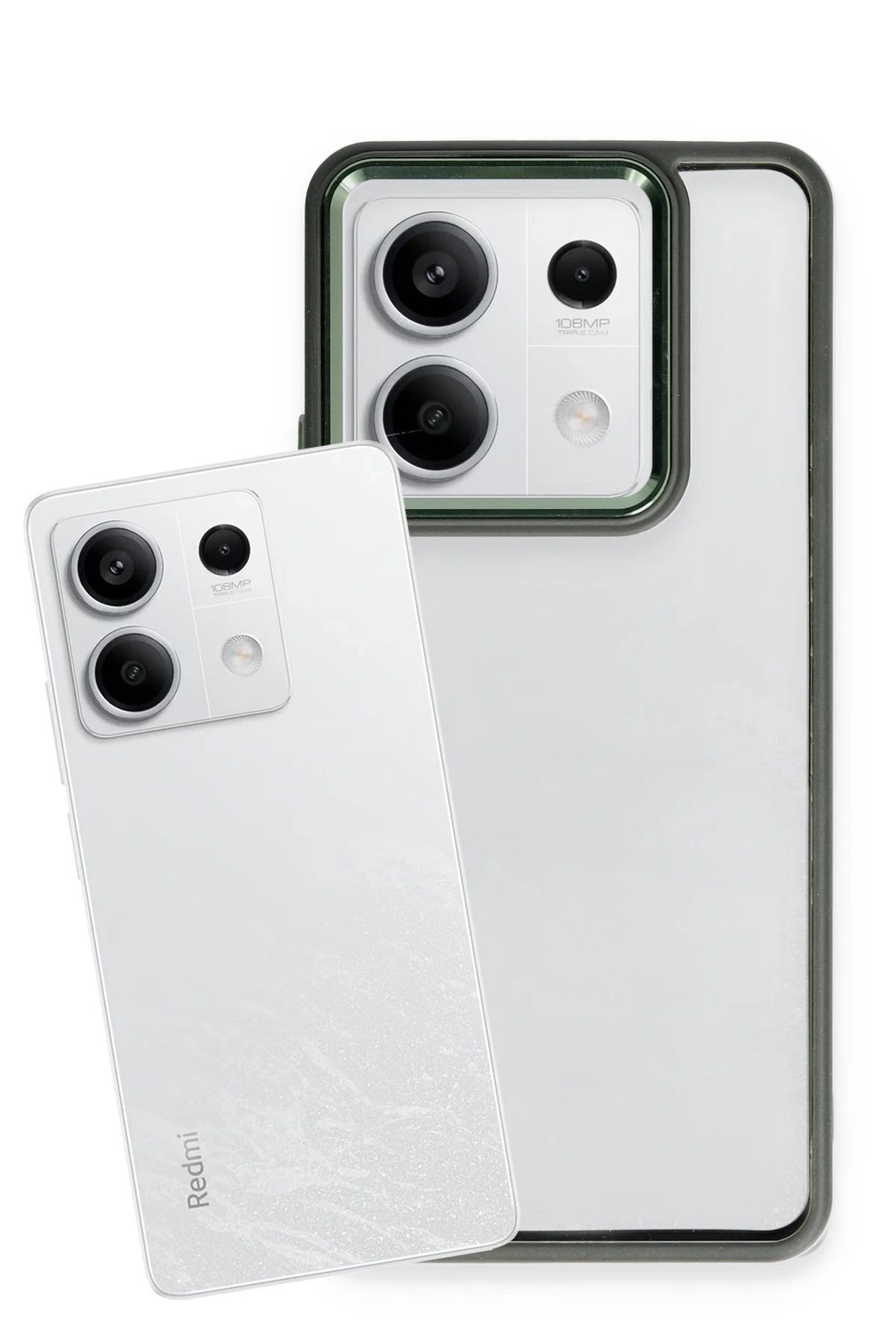 NewFace Xiaomi Redmi Note 13 Pro 4G Kılıf Power Silikon - Siyah BSTMY