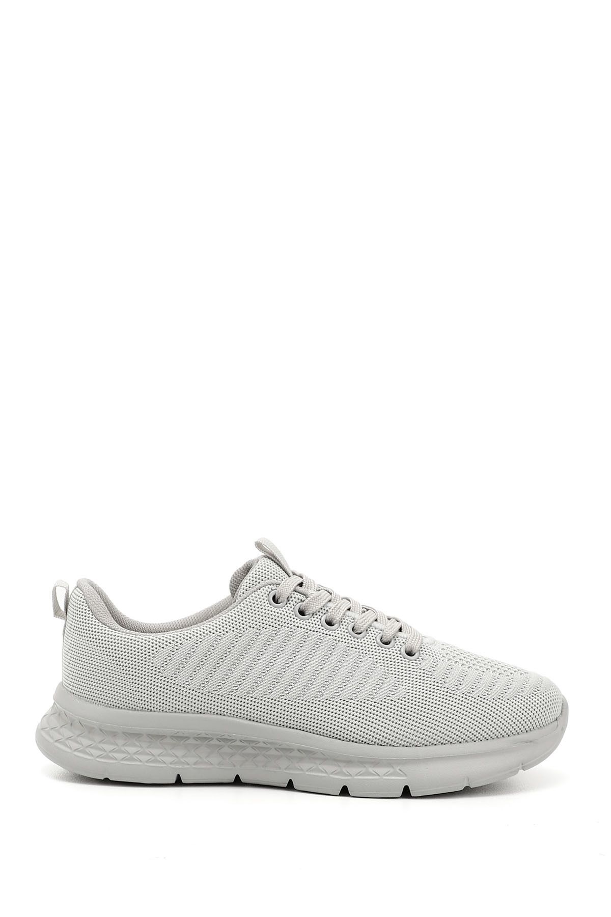 GÖNDERİ(R) Erkek Buz Triko Bağcıklı Comfort Sneaker