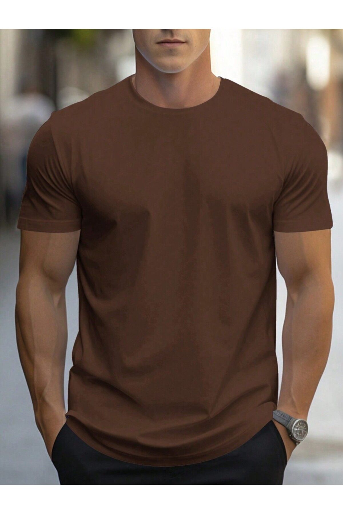 Jakinta Outdoors Unisex Basic Tişört – Standart Kalıp, Pamuk-Polyester Kumaş, Renk Seçenekli 👕🌿