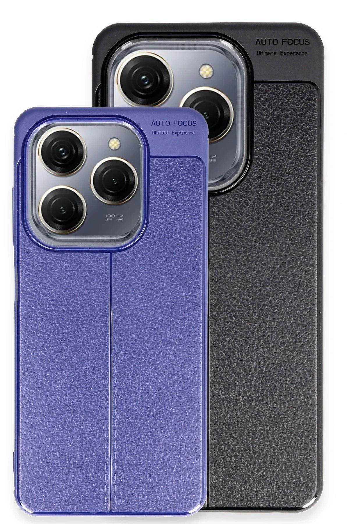 NewFace Tecno Spark 20 Pro Kılıf Auto Focus Kapak - Siyah BSTMY