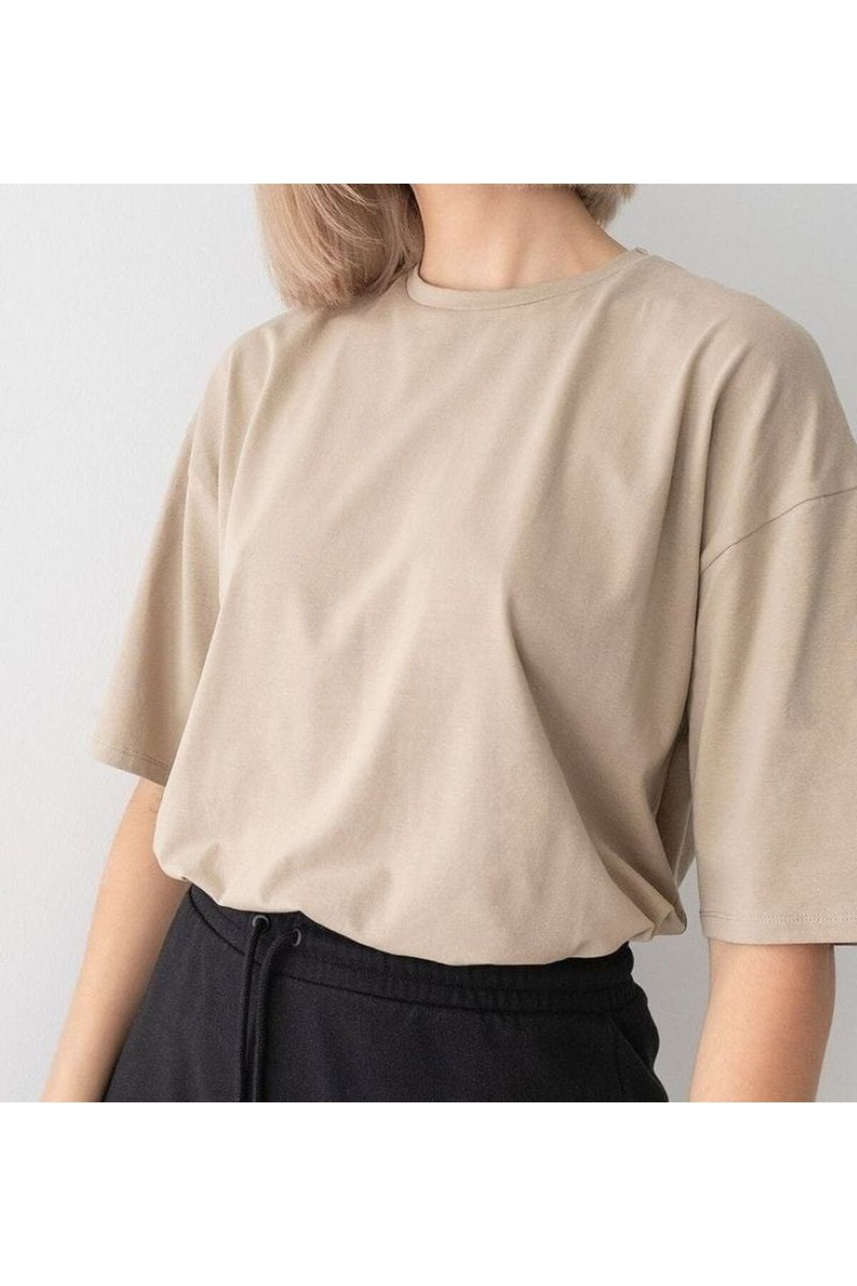 VivaJoy Yuvarlak Yakalı T-shirt