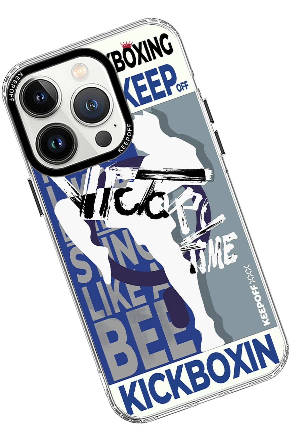 Keep Off iPhone 15 Pro Arena Fighting Magsafe Kapak - Tenacity BSTMY