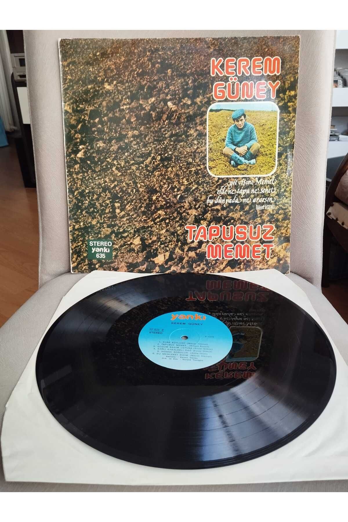 Plakperest Kerem Güney ‎– Tapusuz Memet - Türkiye Basım LP Plak Albüm