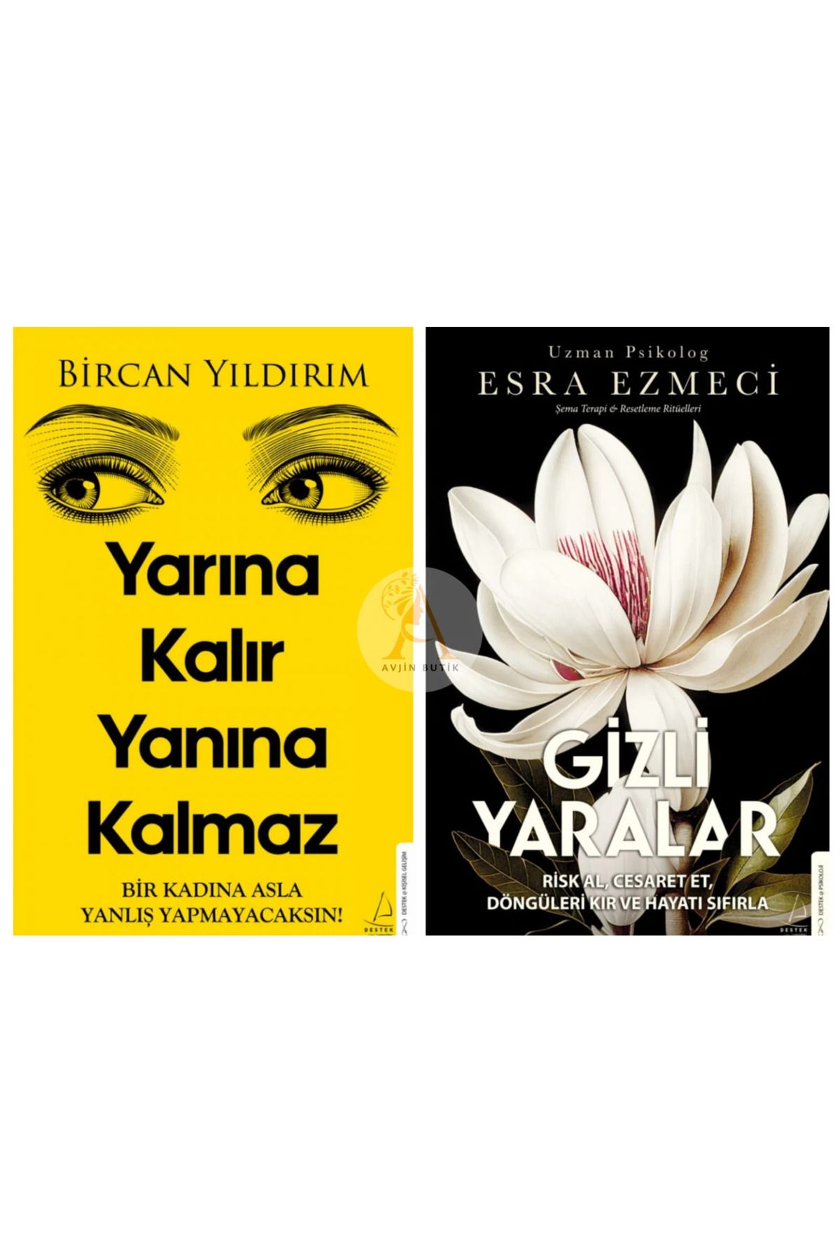 Destek Yayınları Yarına Kalır Yanına Kalmaz/Gizli Yaralar/2 Kitap Set