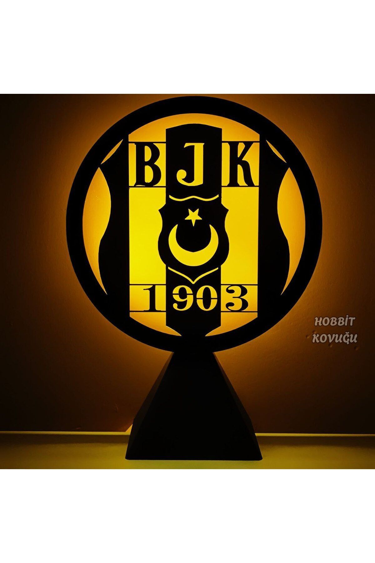 Hobbit Kovuğu BJK Arma Gece Lambası