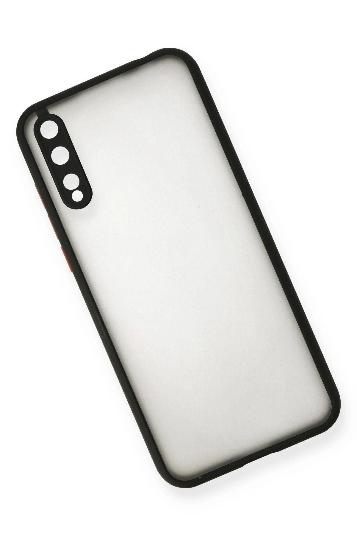 NewFace Huawei P40 Lite E Kılıf Montreal Silikon Kapak - Siyah SVLRS