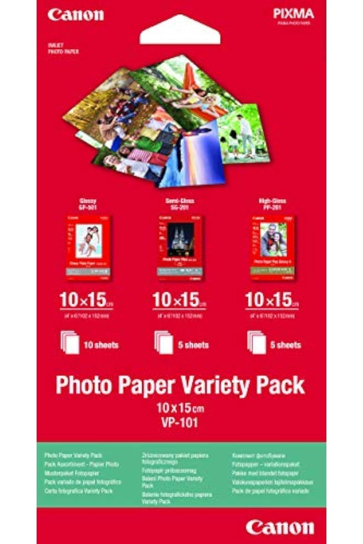 STOREMAX htpshopmx 0775B079 VP-101 Musterpaket A 4, fotoğraf kağıdı, 10 x 15 cm, 4 x 5 yaprak str http 109