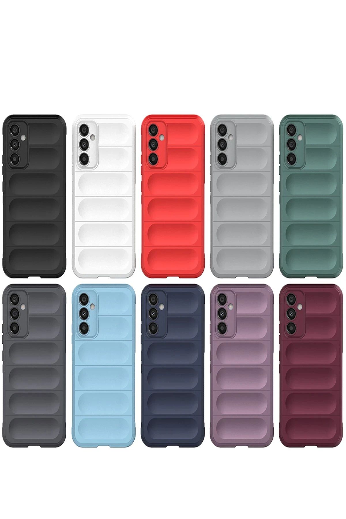 NewFace Galaxy M34 5G uyumlu Kılıf Optimum Silikon - Krem BSTMY