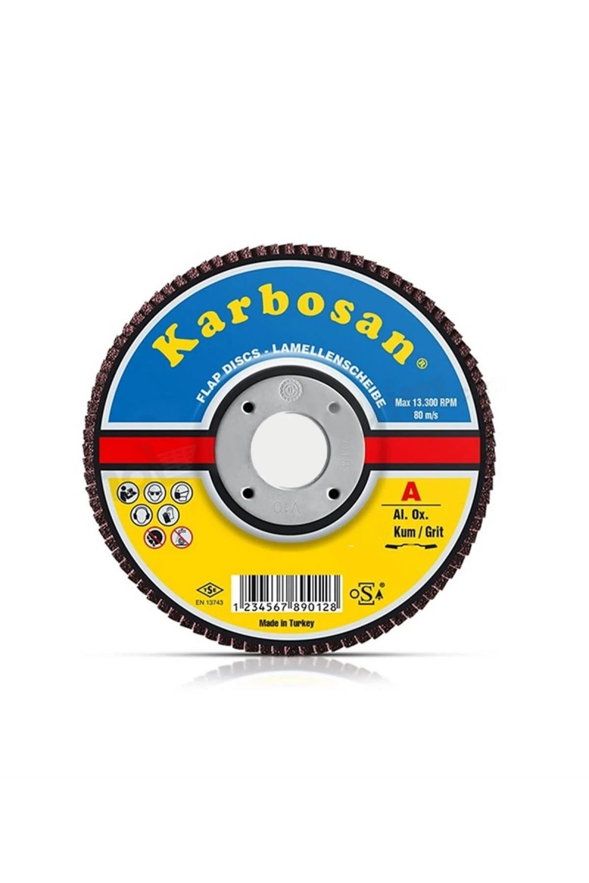 KARBOSAN Flap Disk 115X22.23Mm 80 Kum