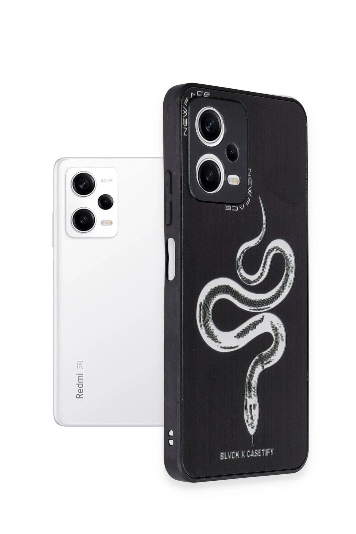 NewFace Xiaomi Redmi Note 12 Pro 5G uyumlu Kılıf Mirror Desenli Kapak - Mirror - 11 BSTMY