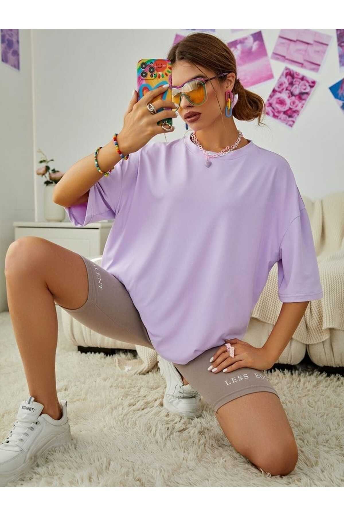 VivaJoy Yuvarlak Yakalı T-shirt
