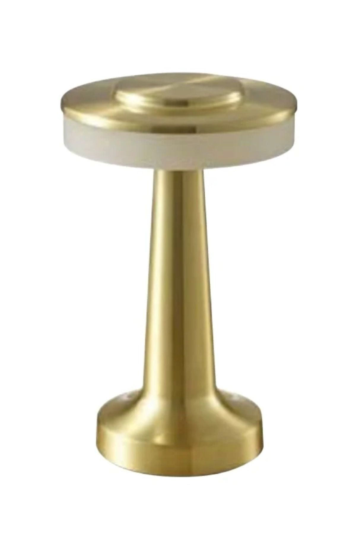Horoz 050-002-0001 2W Şarjlı Gold Masa Lambası - 3 Renk Işık Modu