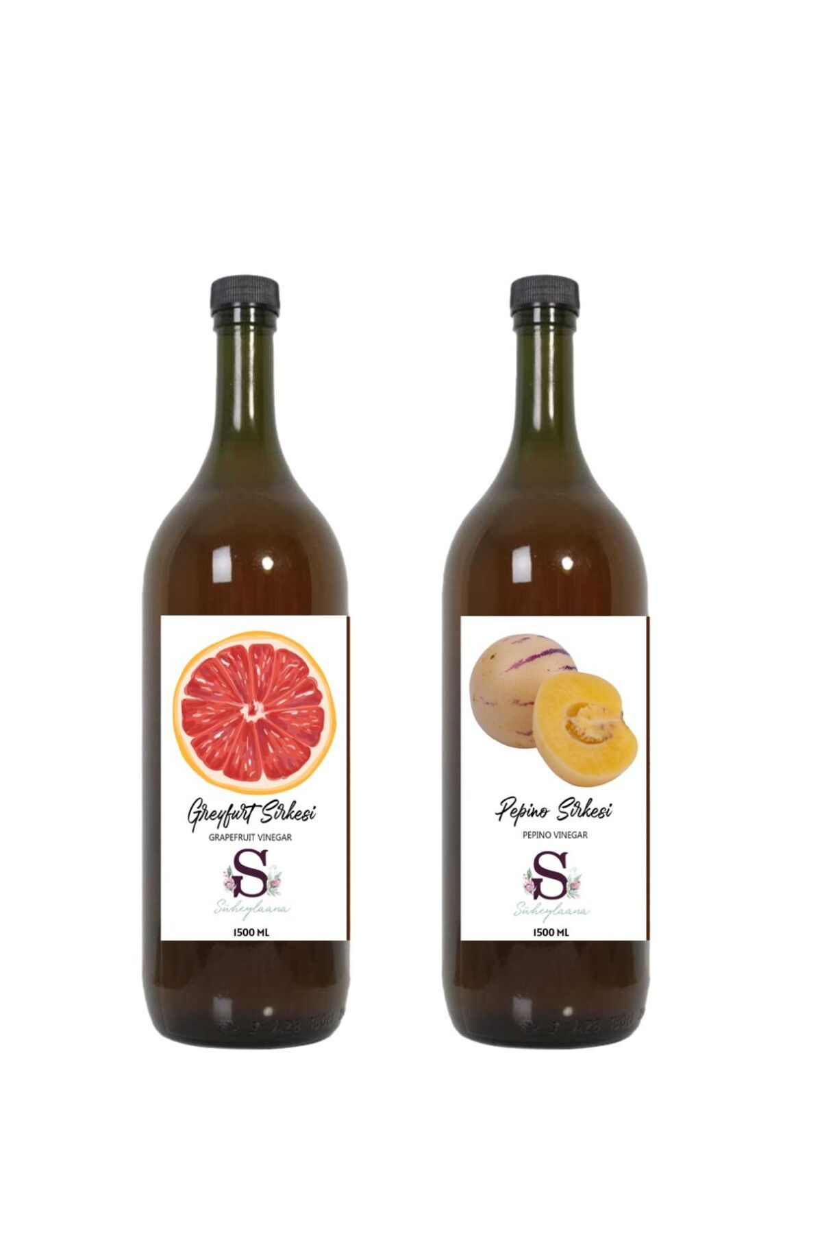 Süheylaana Doğal Greyfurt Sirkesi 1500 Ml - Doğal Pepino Sirkesi 1500 Ml