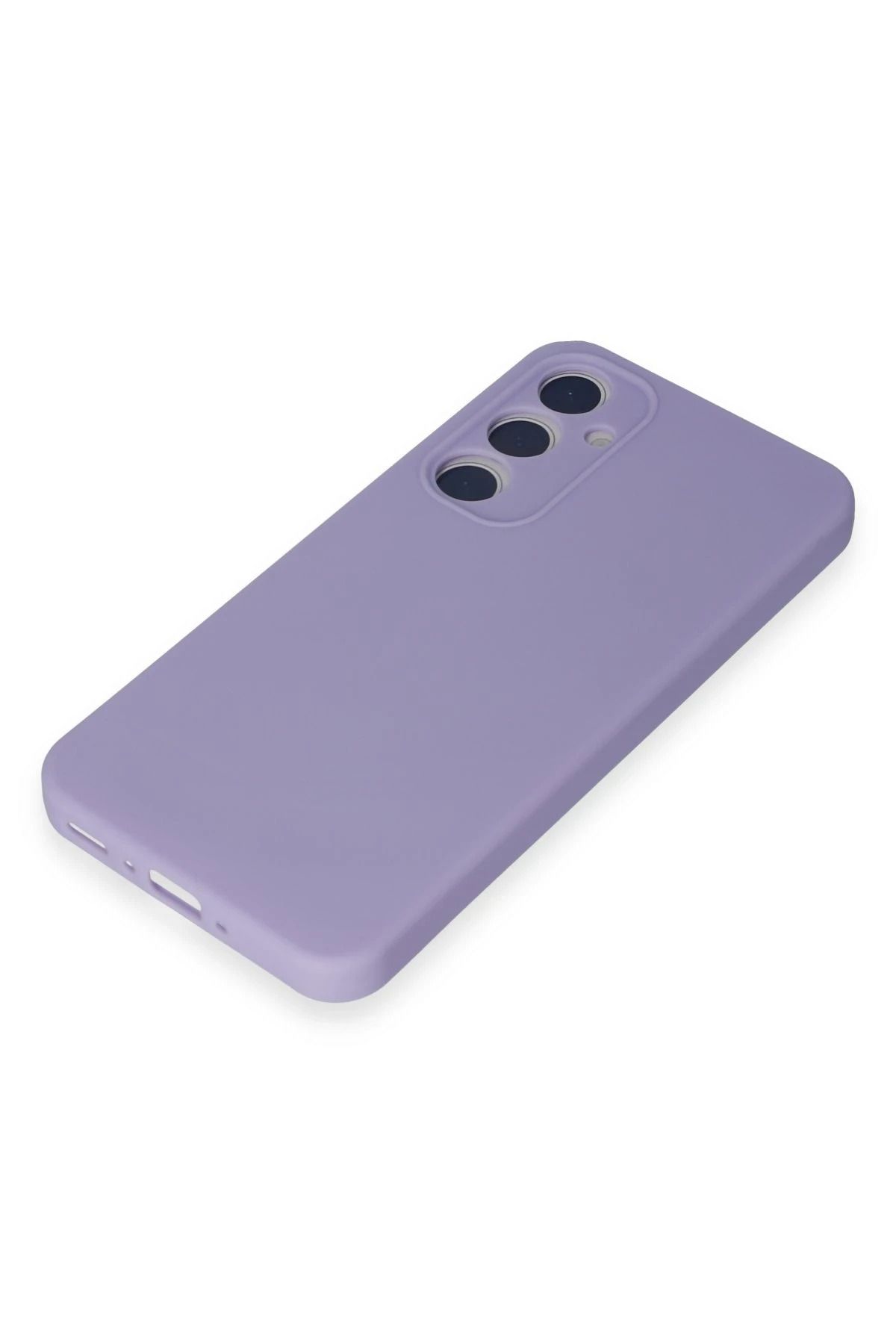 NewFace Samsung Galaxy A35 5G Kılıf First Silikon - Lila DPMAH