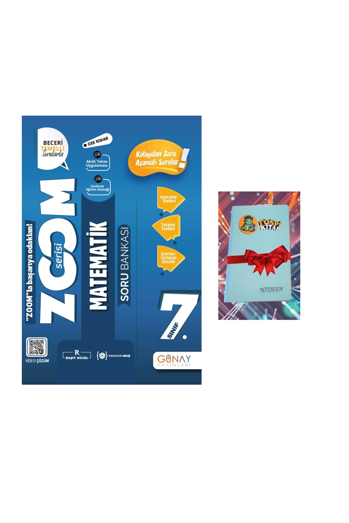 Günay Yayınları 7.SINIF ZOOM SERİSİ MATEMATİK (NOT DEFTERİ HEDİYE)