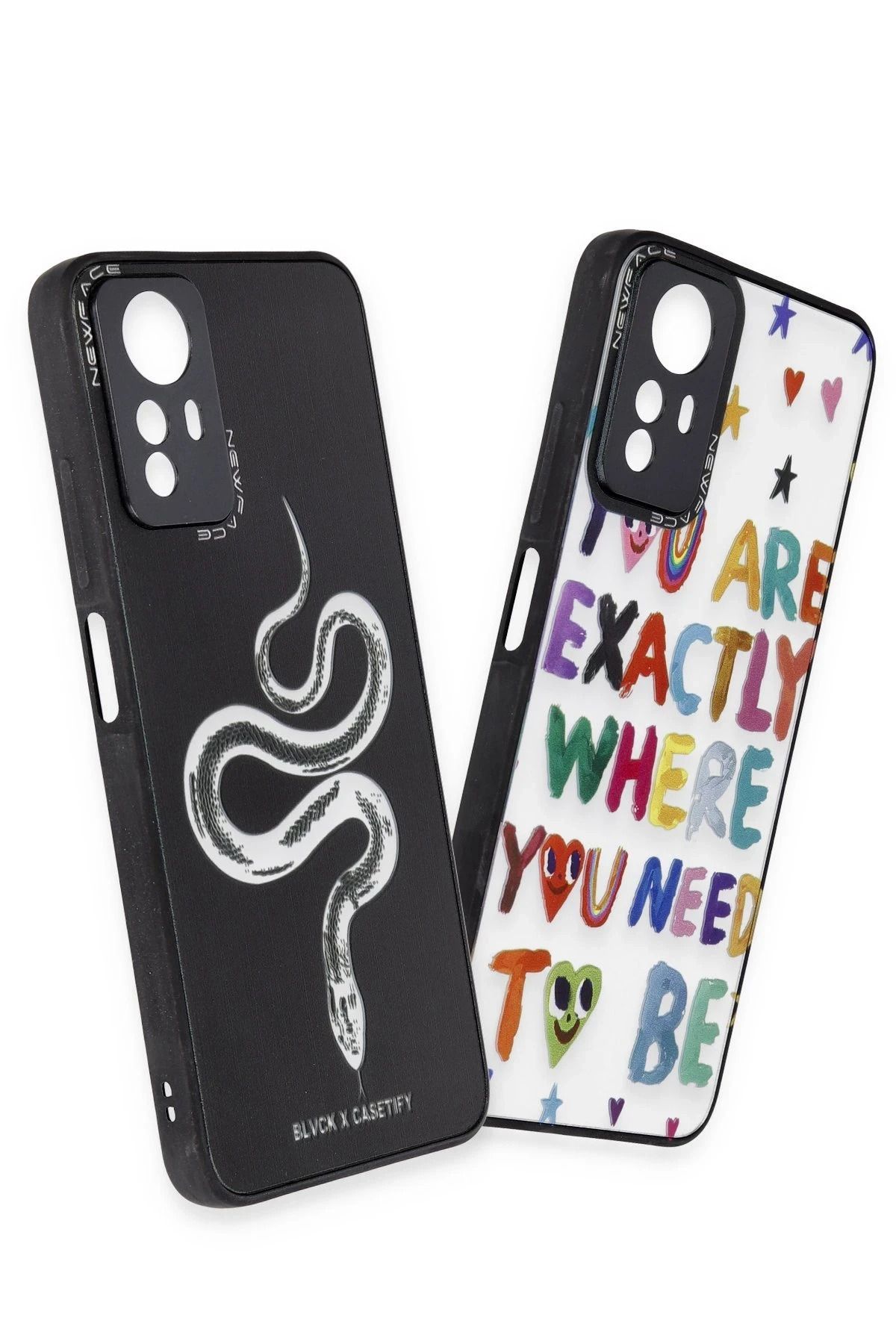 NewFace Xiaomi Redmi Note 12S Kılıf Mirror Desenli Kapak - Mirror - 11 GLSTD