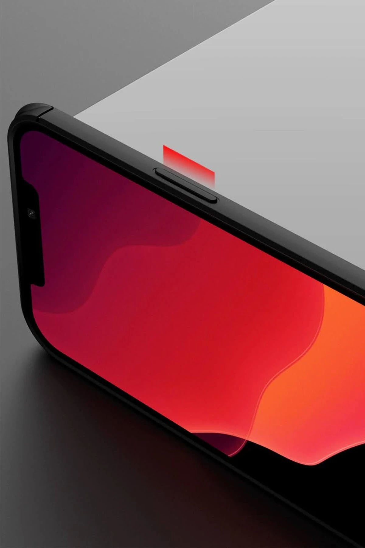 NewFace iPhone 12 Pro Max Kılıf Range Yüzüklü Silikon - Siyah BSTMY