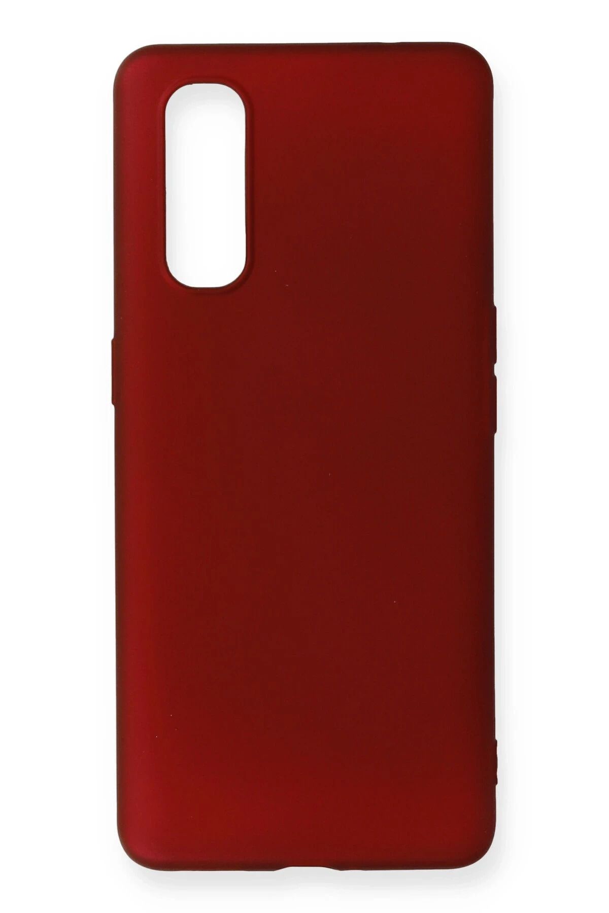 NewFace Find X2 Kılıf First Silikon - Bordo BSTMY
