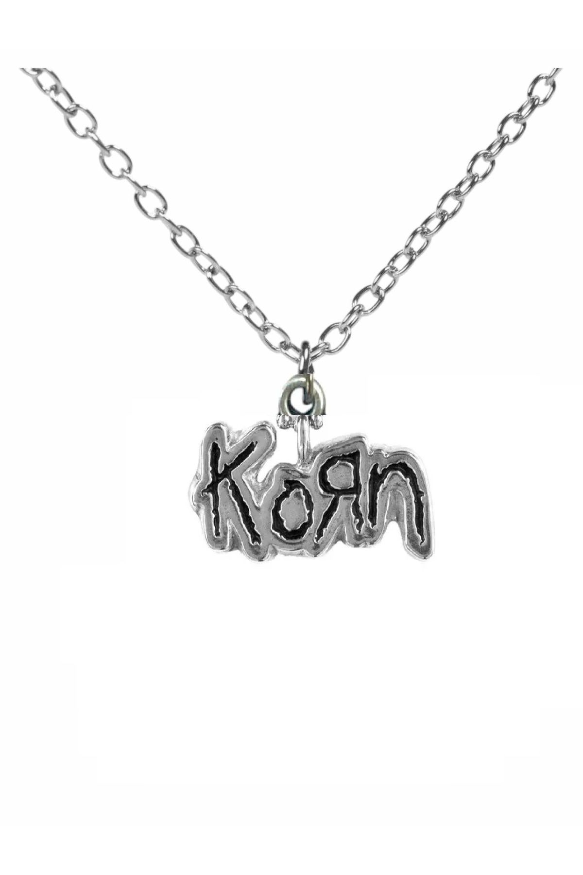 Herşey Nota Korn Kolye 60 cm Zincirli Metal Müzik Grubu Aksesuarı, Unisex Rock Takı