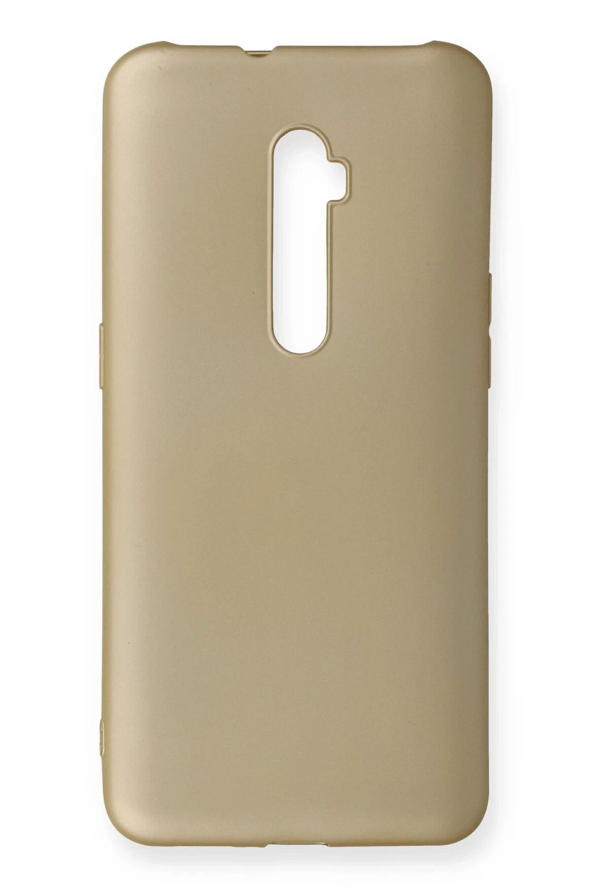 NewFace Reno 10X Kılıf First Silikon - Gold BSTMY