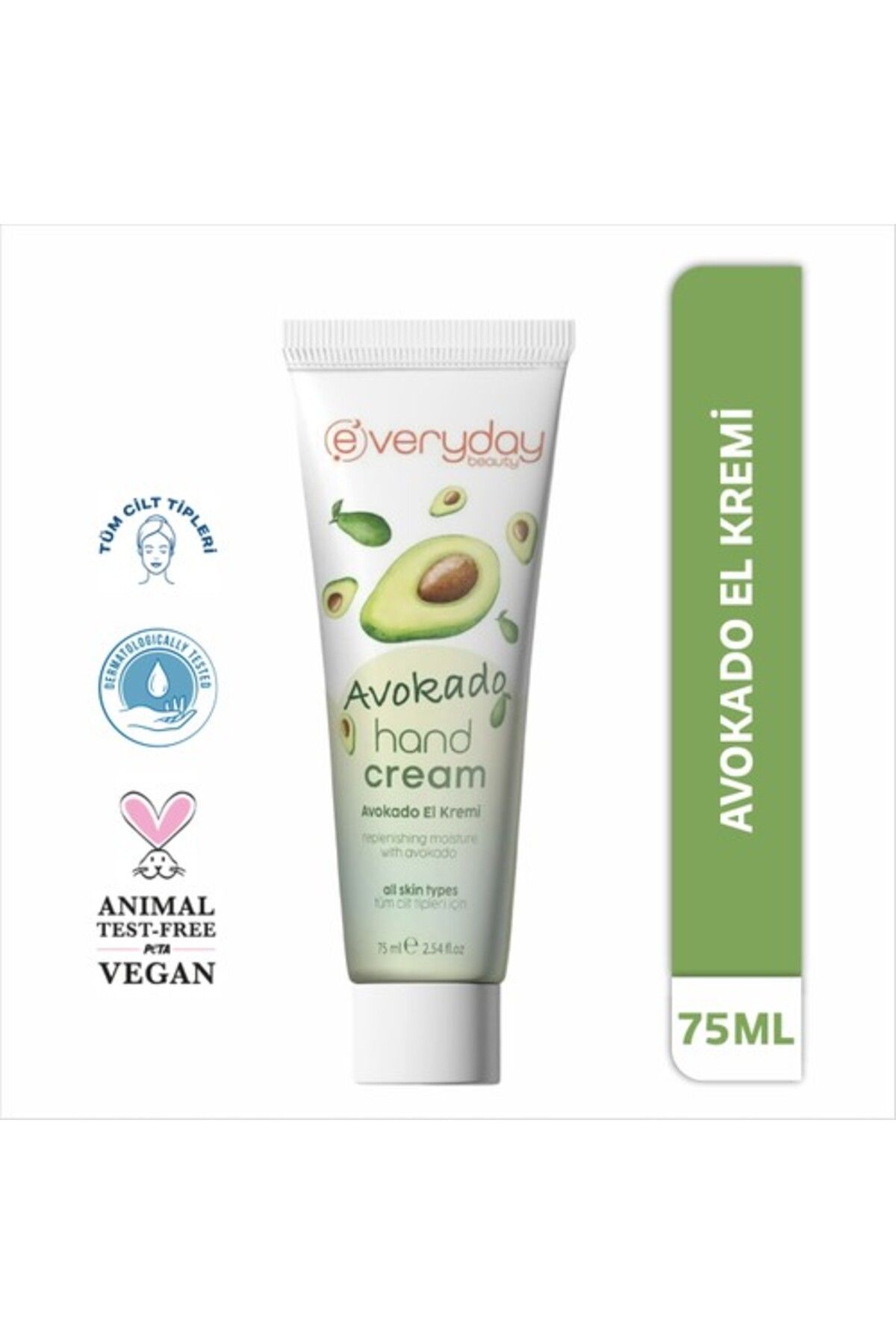 Everyday Beauty El Kremi Avakado 75Ml