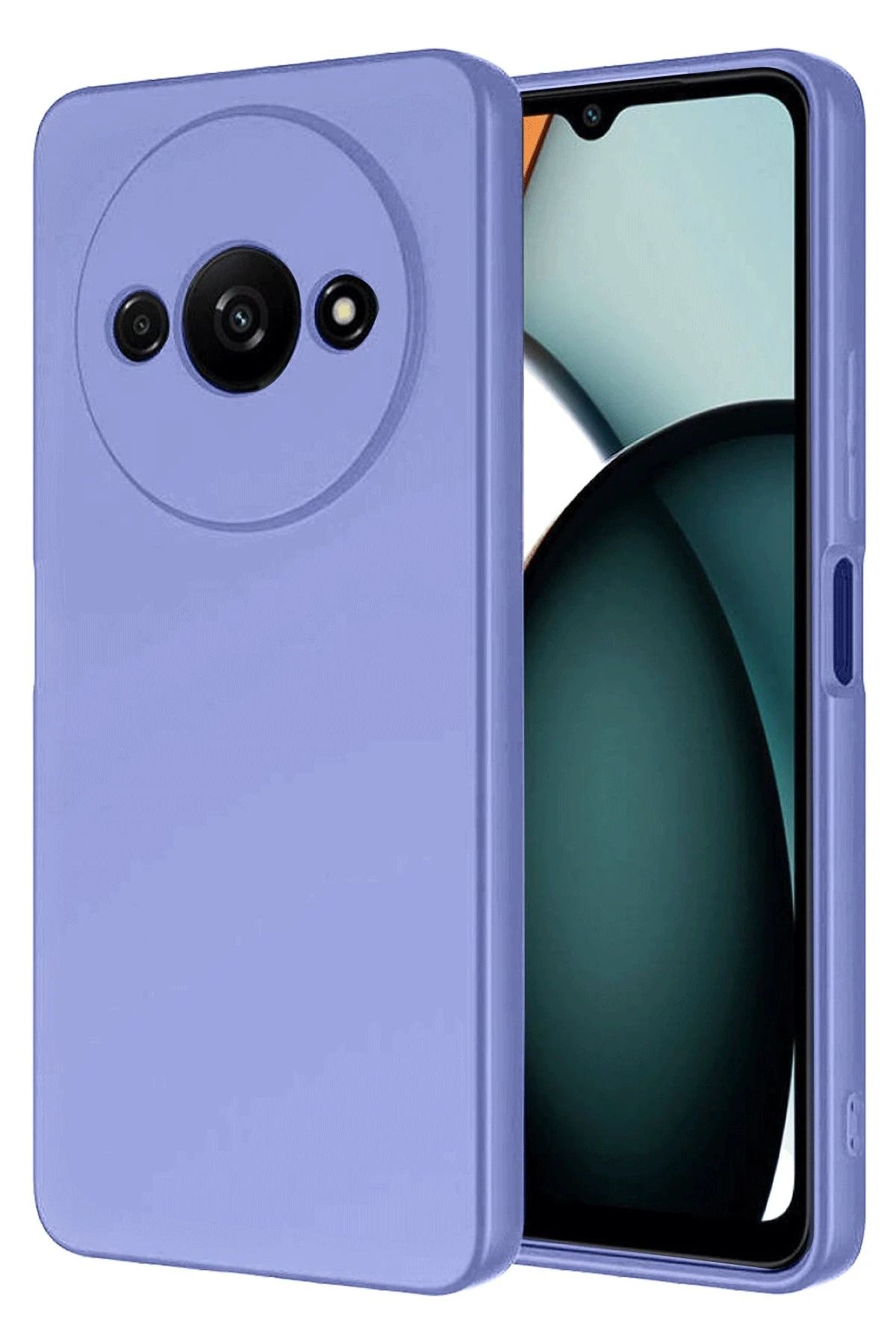 NewFace Realme C61 Kılıf First Silikon - Lila WLZOR