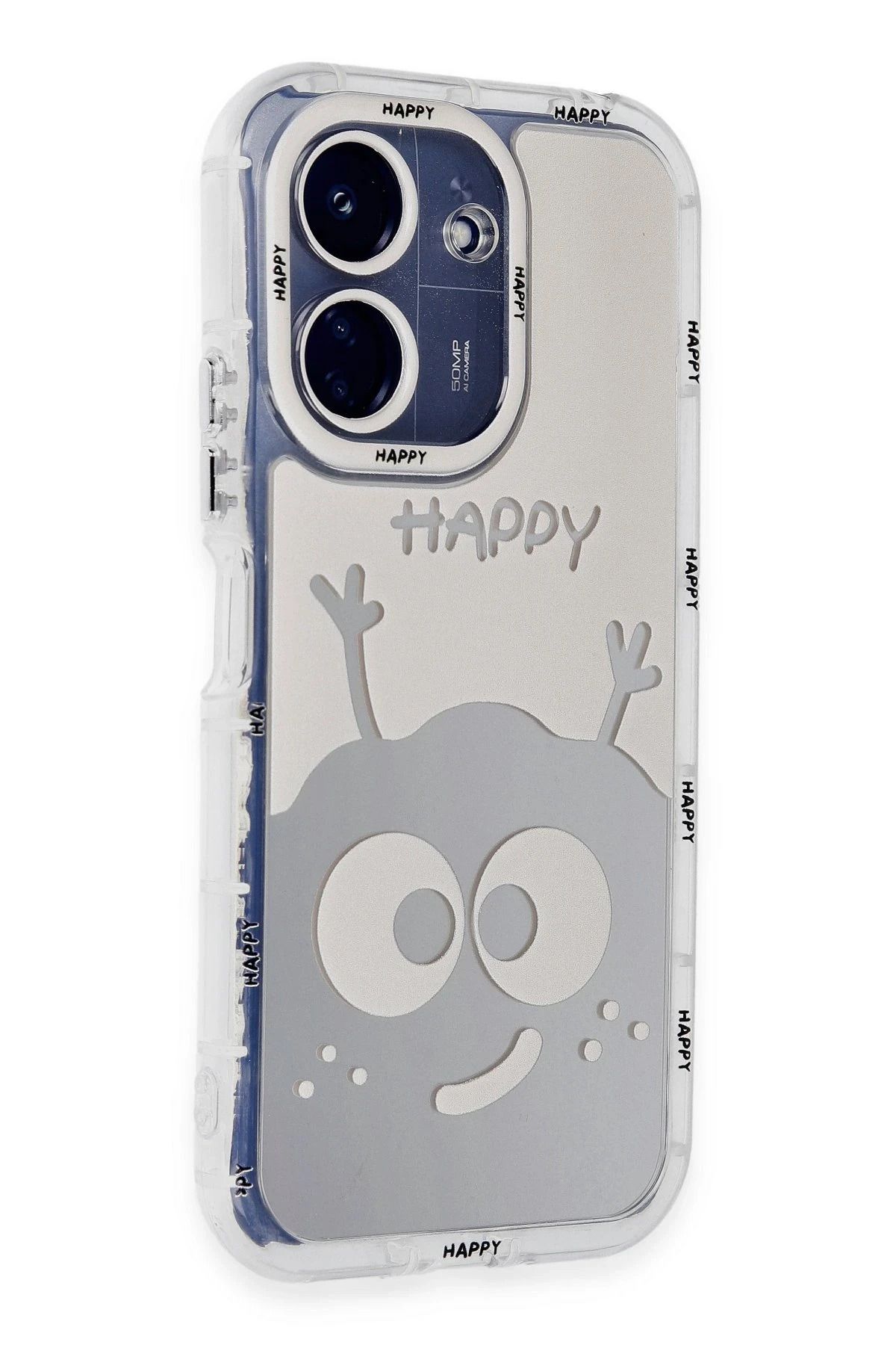 NewFace Xiaomi Redmi 13C Uyumlu Kılıf Reflexion Desenli Kapak - Desen 6 BSTMY