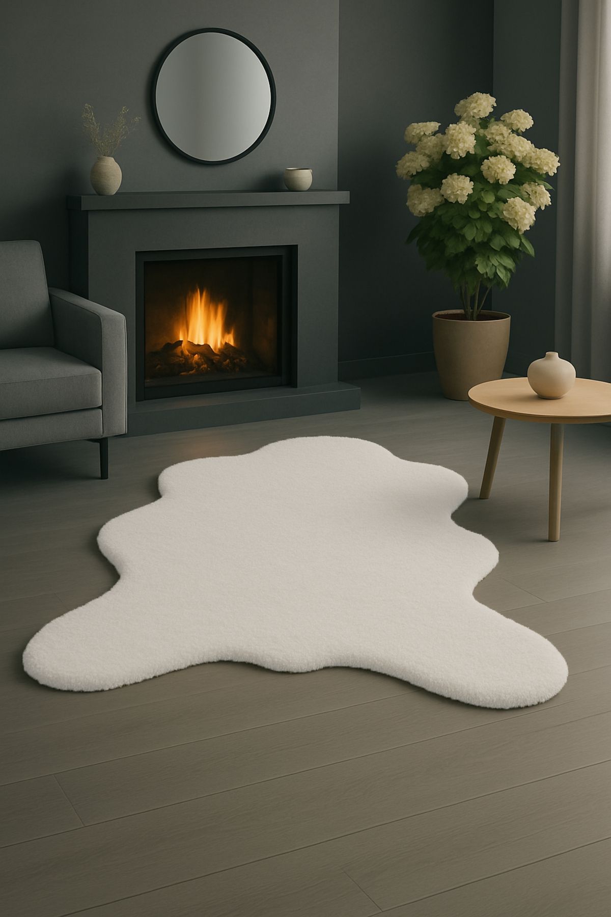 KEVLİNE Kevline Home Kaymaz Taban Post Halı Modern Salon Koridor Mutfak Halısı