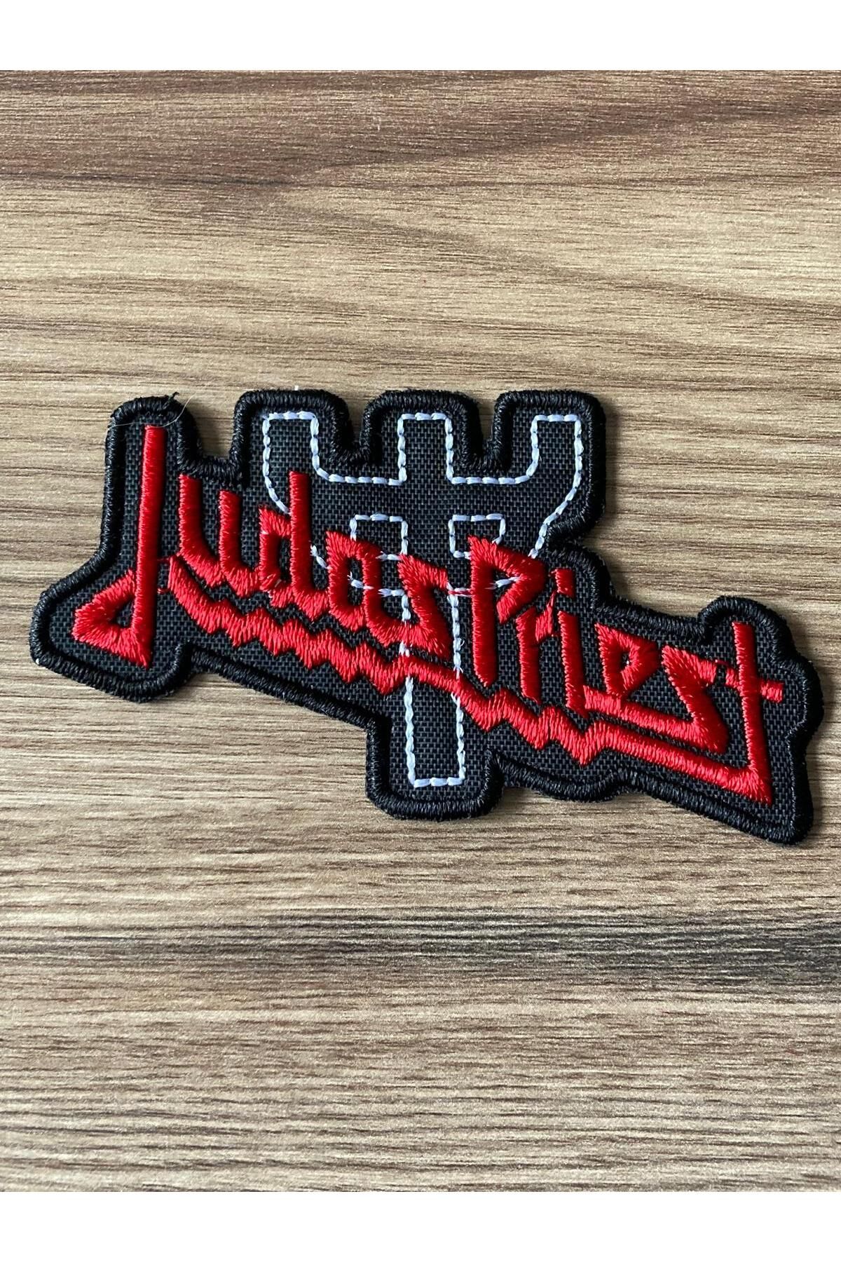 StüdyoÜmitTişört Judas Priest Logo Peç,patch,patches,arma ve kot yaması