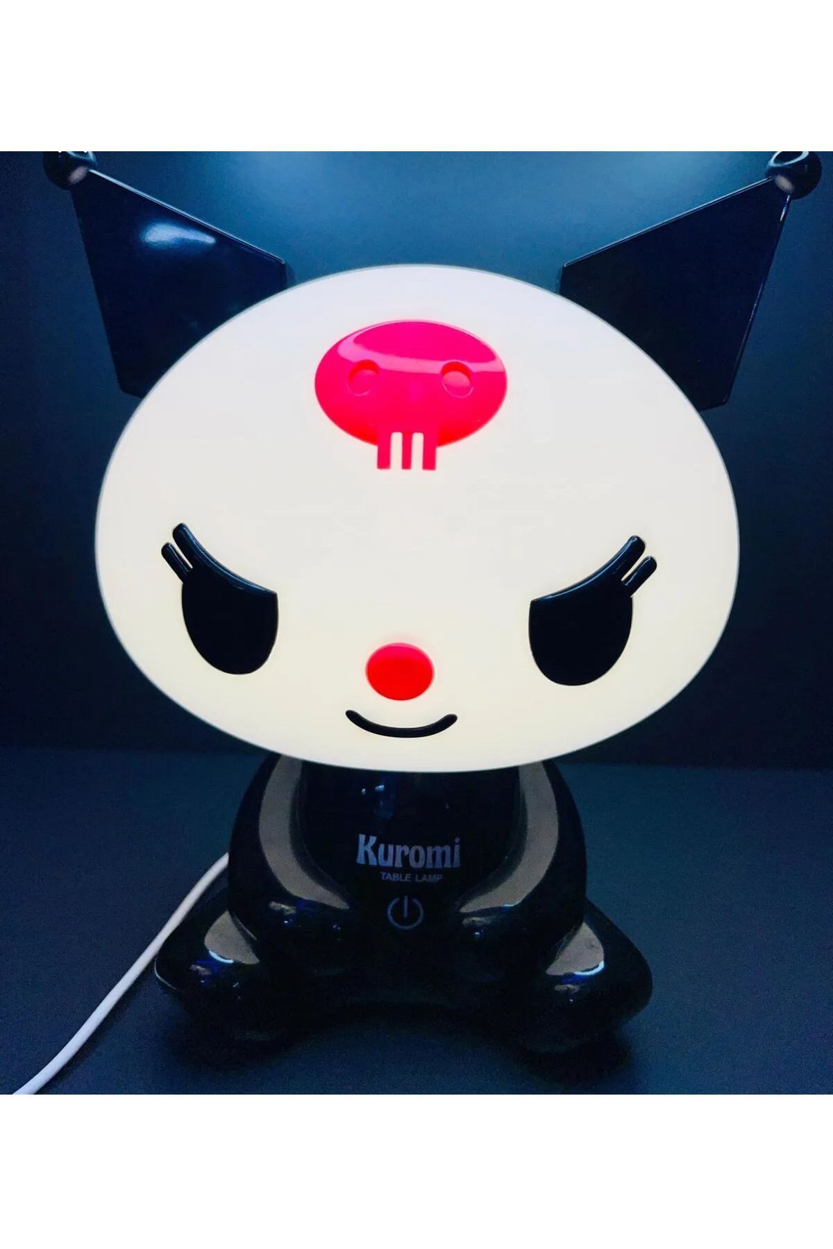BOXMONİ Boxmoni Kuromi 3 Kademe Led Işıklı Masa Gece Lambası