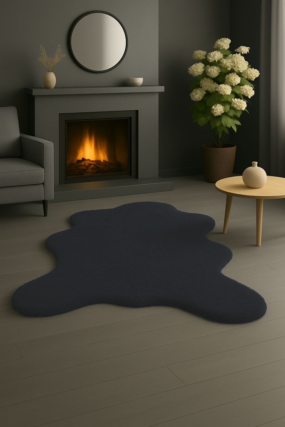 KEVLİNE Kevline Home Kaymaz Taban Post Halı Modern Salon Koridor Mutfak Halısı