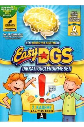 Adeda Yayınları Easy DGS Dikkati Güçlendirme Seti 2. Kademe (4 - 7 Yaş A)