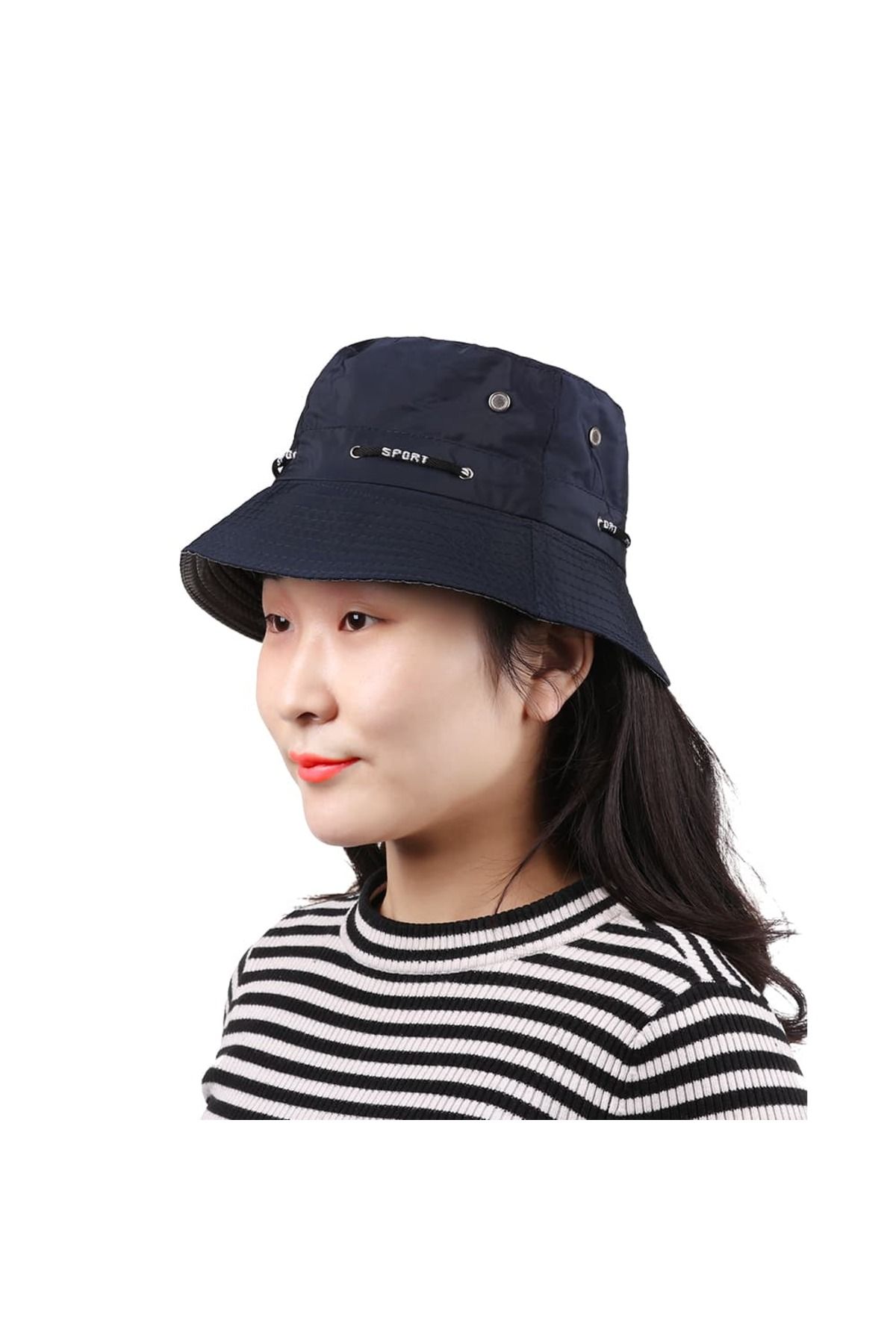 WOHOME Sport Yazılı Balıkçı Bucket Unisex Şapka