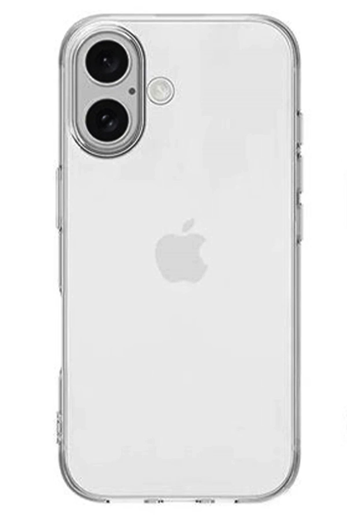 NewFace iPhone 16 Plus Kılıf Lüx Şeffaf Silikon BSTMY