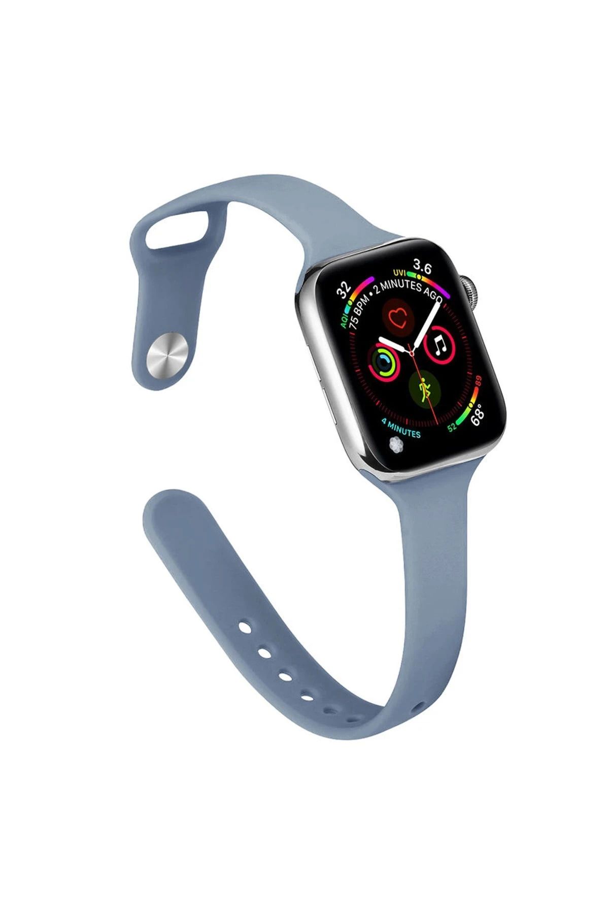 NewFace Apple Watch 38mm Klasik Kordon - Bebek Mavisi BSTMY