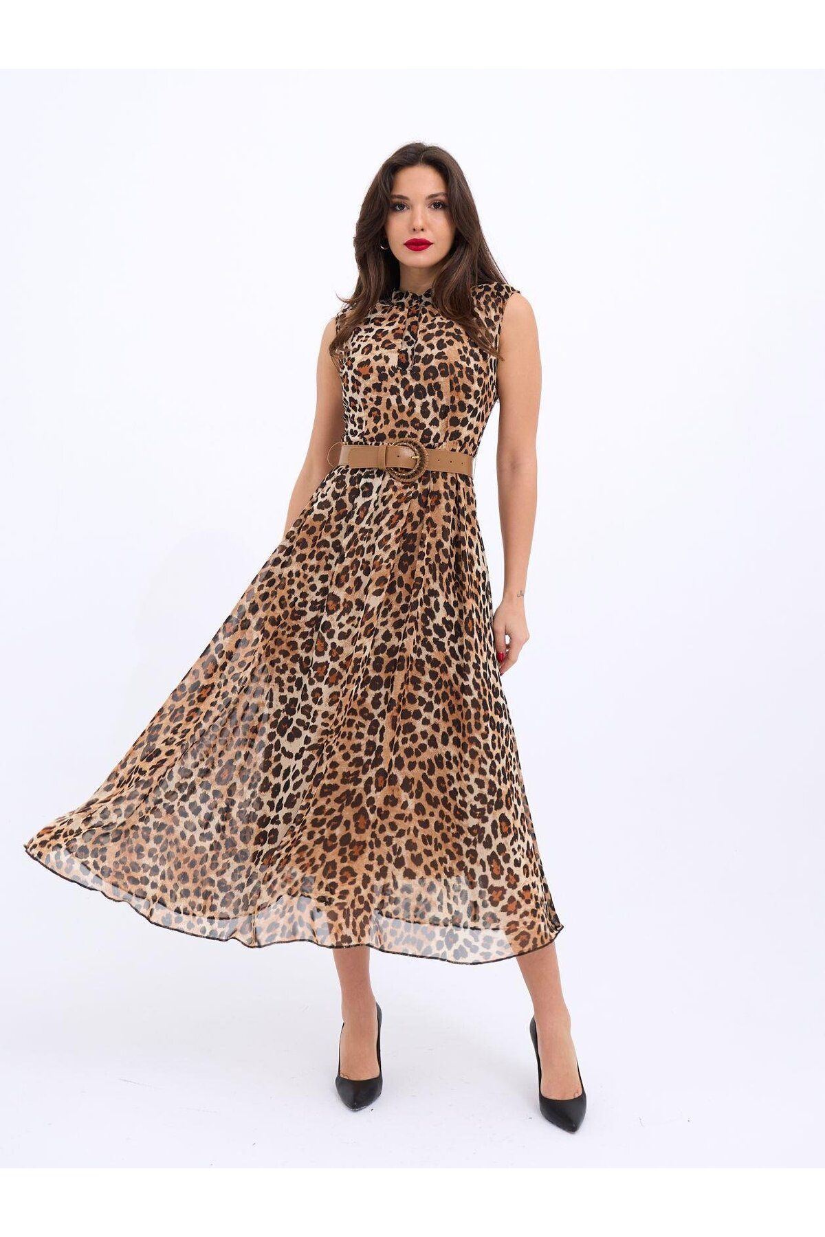 ARUZ MODA 7023 ELBİSE-COMO
