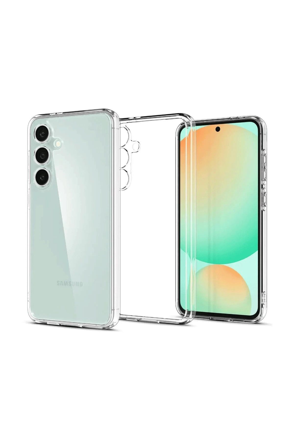 NewFace Samsung Galaxy S24 FE Kılıf Lüx Şeffaf Silikon BSTMY