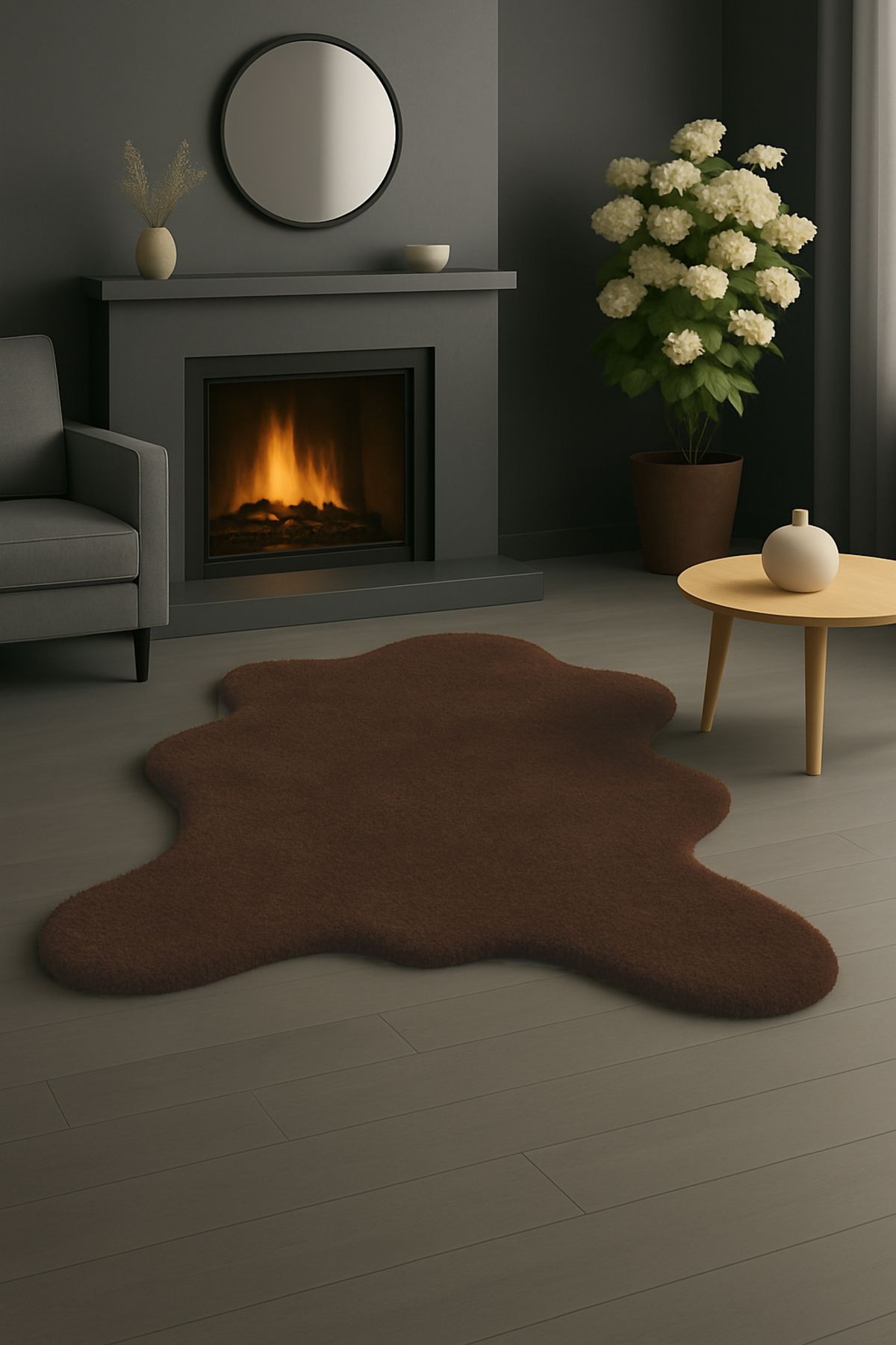 KEVLİNE Kevline Home Kaymaz Taban Post Halı Modern Salon Koridor Mutfak Halısı