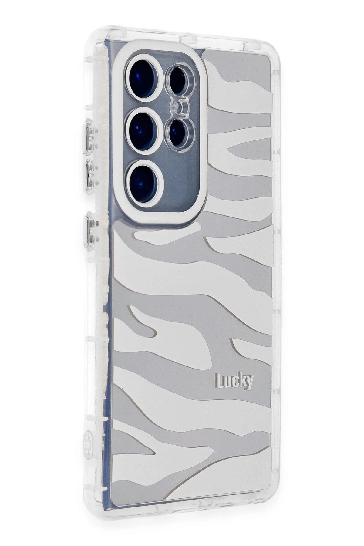 NewFace Samsung Galaxy S24 Ultra Kılıf Reflexion Desenli Kapak - Desen 10 GLSTD