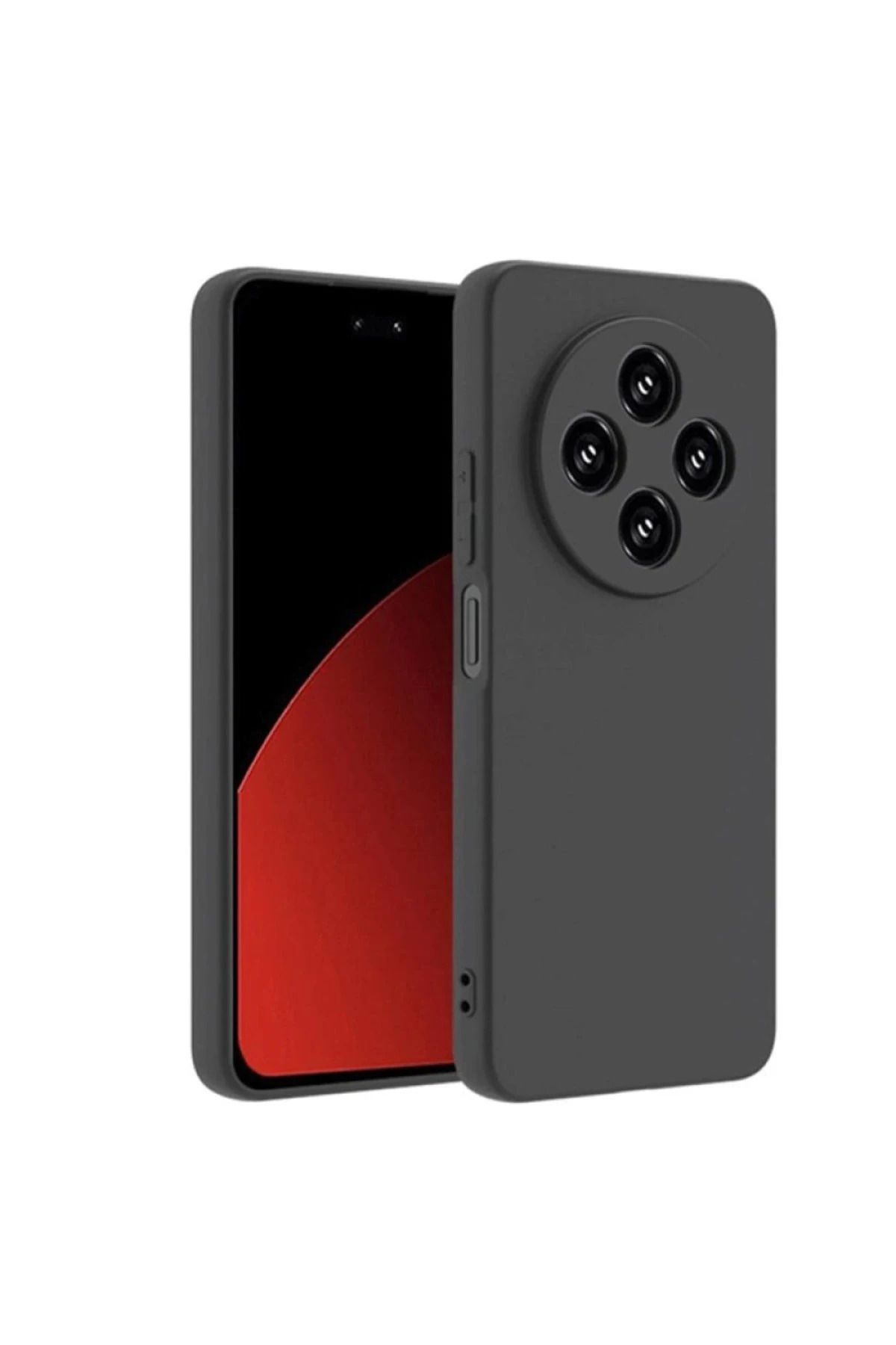 NewFace Xiaomi Redmi 14C Uyumlu Kılıf Nano içi Kadife Silikon - Siyah NRMSA