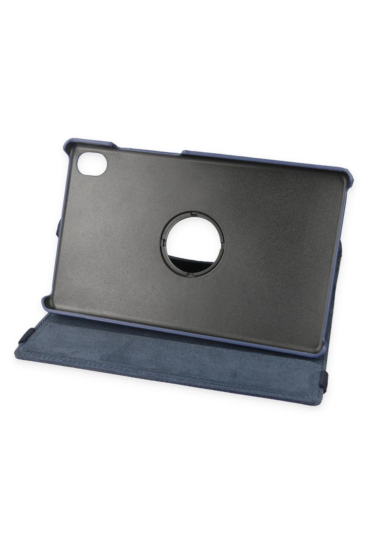 NewFace Lenovo Tab M8 Kılıf 360 Tablet Deri Kılıf - Lacivert BSTMY